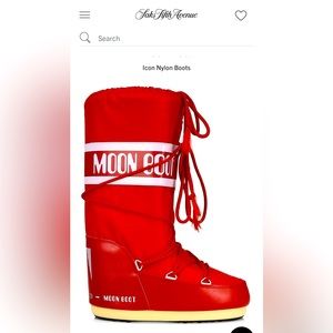 Red MOON Boots